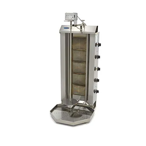 Pizza Maxima Döner Kebab 5 Bruciatori Gas Grill 80 kg