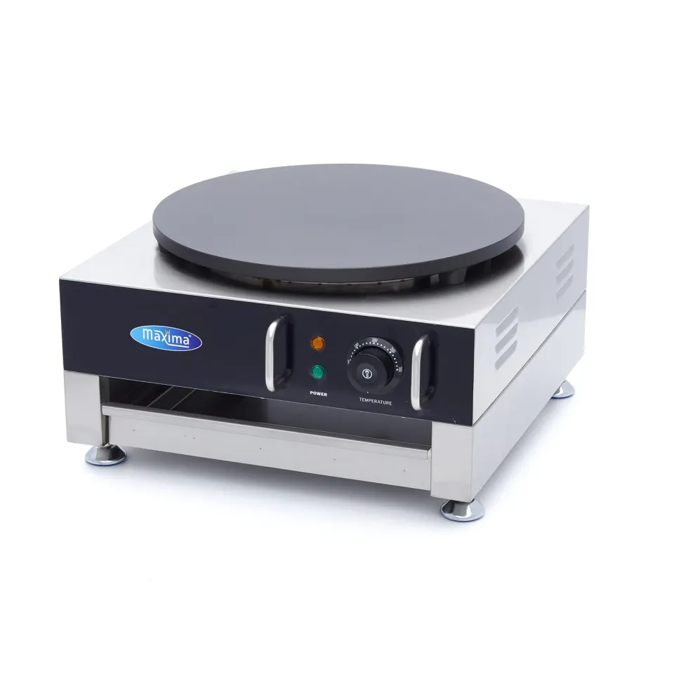 Maxima Crepiera Professionale 40 cm Ghisa Antiaderente 300°C