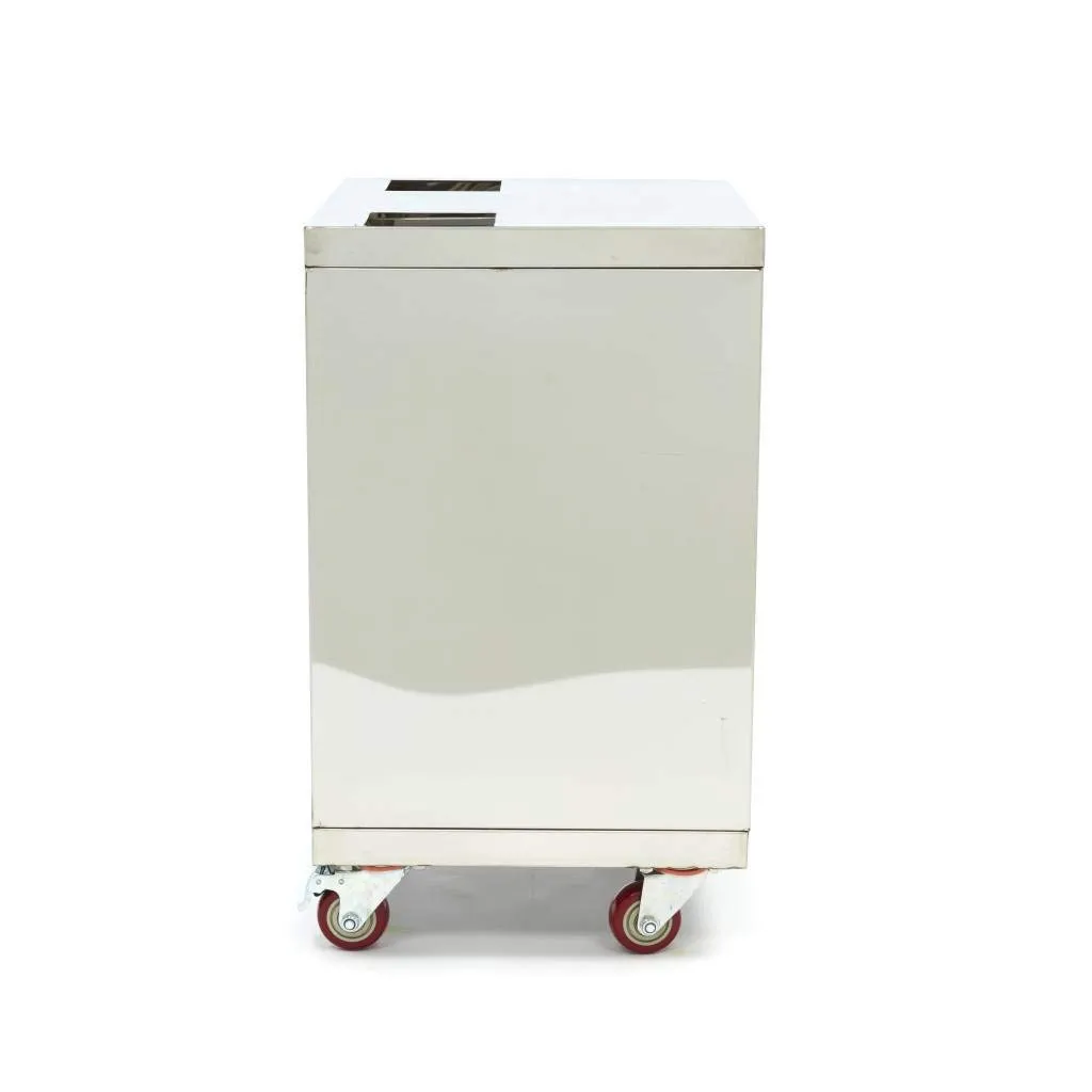 Maxima MAJ-26X MAJ-50X carrello inox con secchio