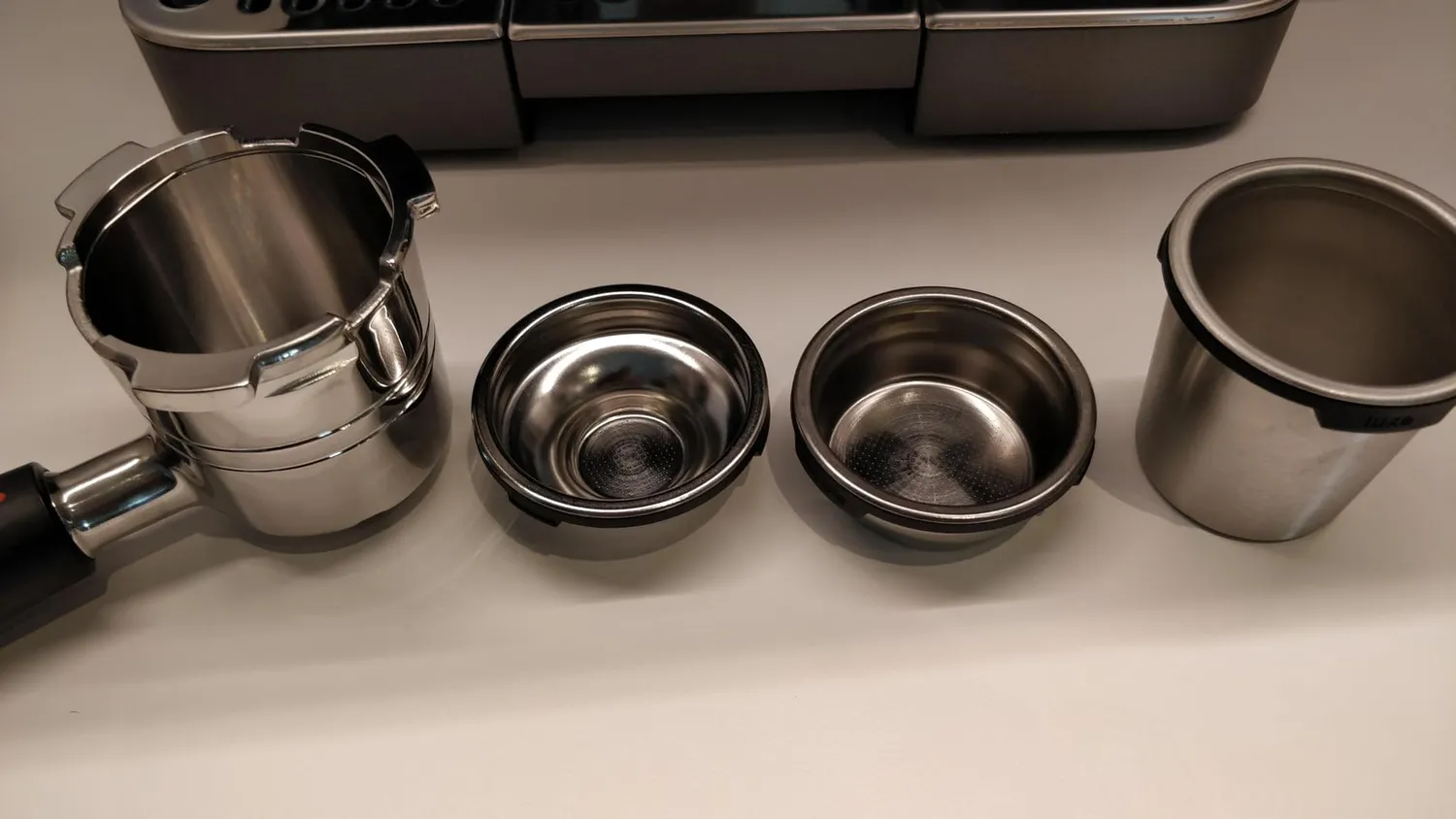 Ninja Luxe Premiere Macchina Caffè Espresso Grigio Metallizzato
