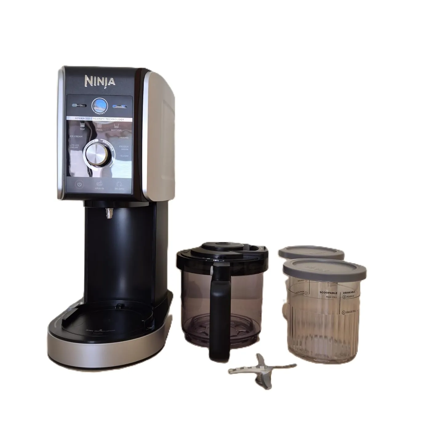 Ninja CREAMi Deluxe gelatiera 2x710 ml 10 programmi