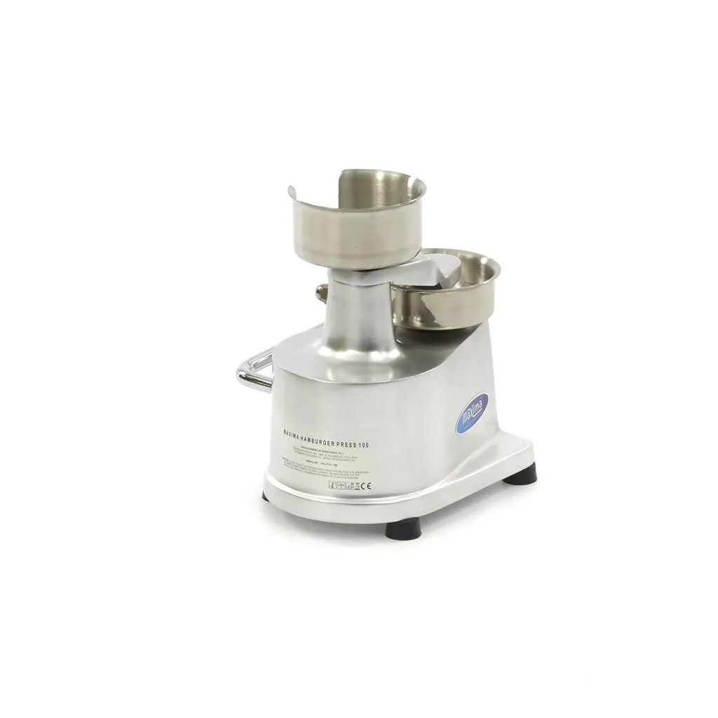 Maxima pressa hamburger 100 mm manuale alluminio