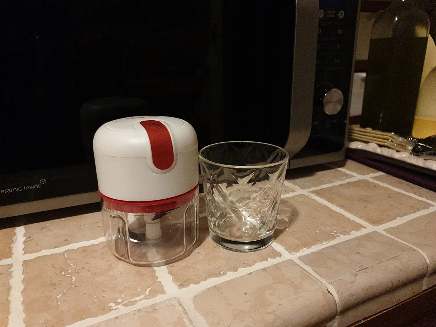 Beper P102ROB050 tritatutto ricaricabile USB 250 ml rosso
