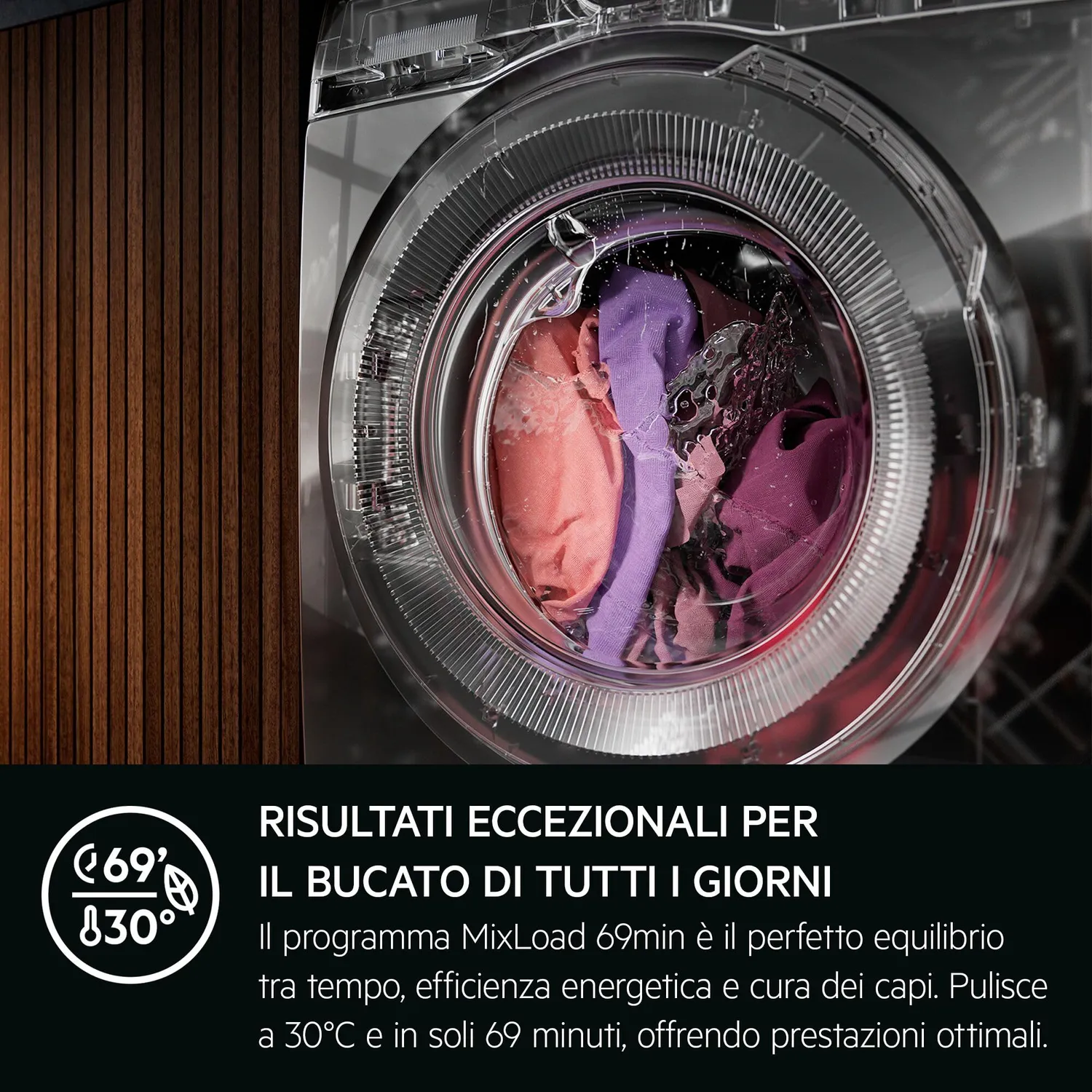 AEG Serie 7000 LR7FG84B4 lavatrice 8 kg 1400 giri