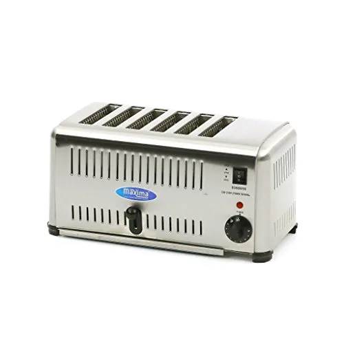 Maxima Gastro tostapane 6 fette professionale inox
