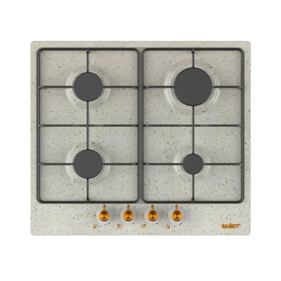 Samet Diomede piano cottura gas 60 cm avena 4 fuochi