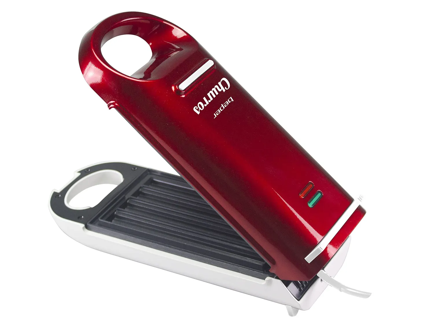 Beper BT.600Y piastra churros rossa 800W 4 pezzi