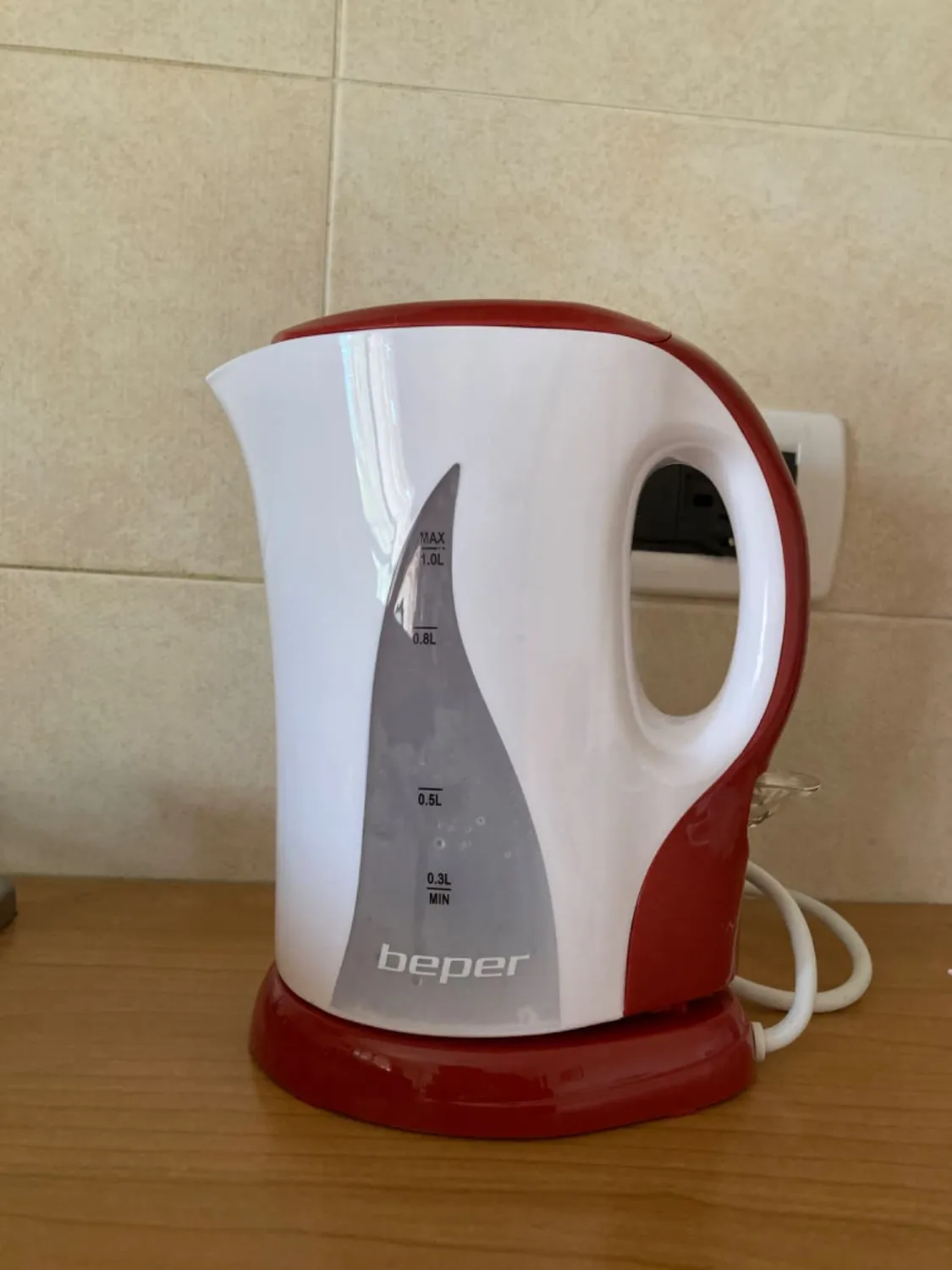Beper P101BOL100 Bollitore Elettrico 1,7 L Bianco 2200W