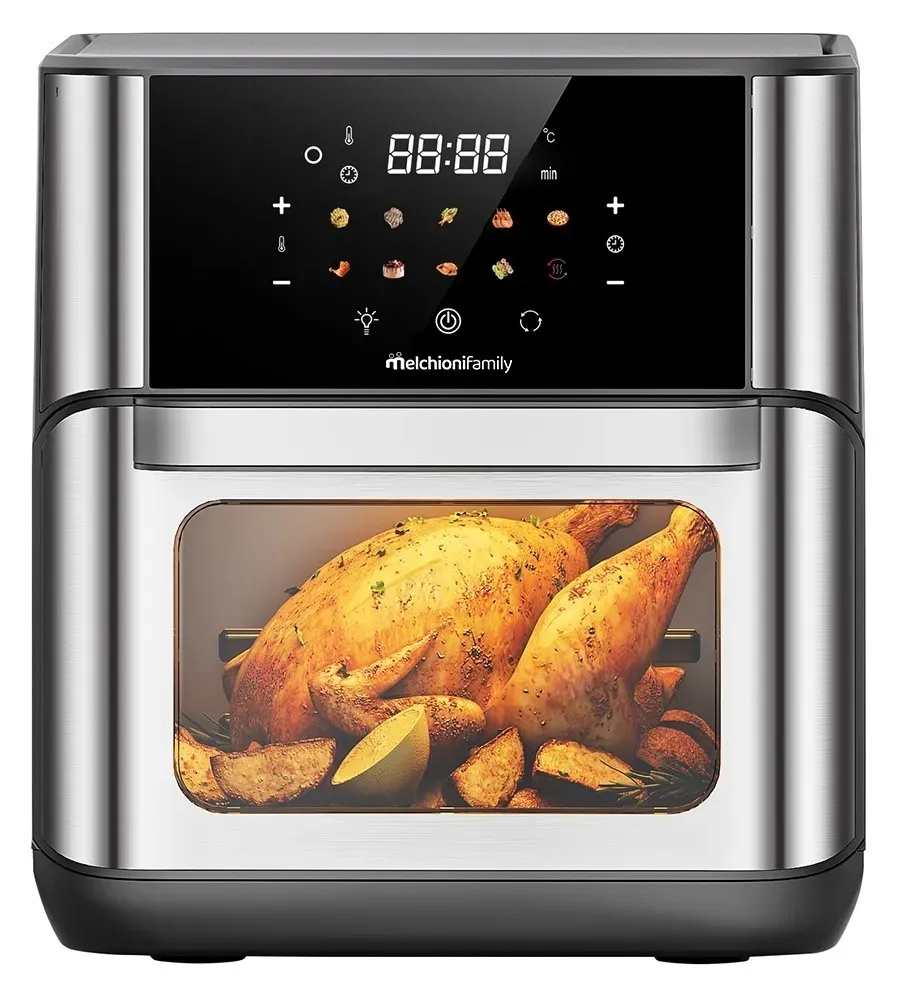 Melchioni Family Flora friggitrice ad aria 12L nera 1800W