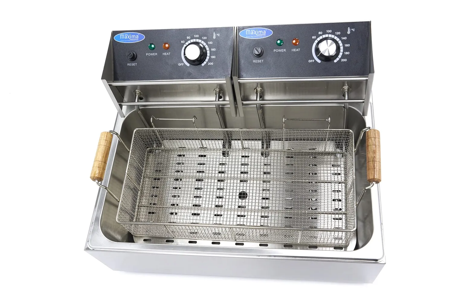 Maxima Friggitrice Elettrica 15 L 1 Cestino 3 kg