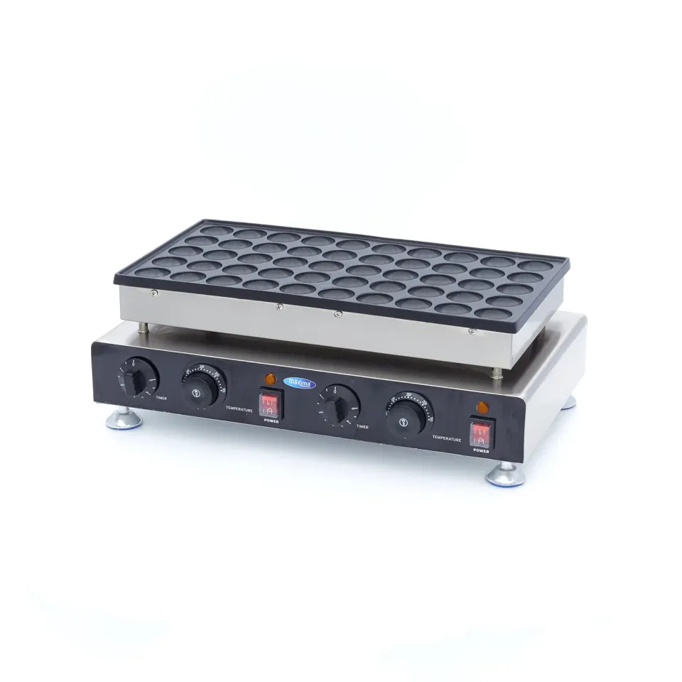 Maxima Mini Crepiera 50 Pezzi piastra elettrica 4,3 cm
