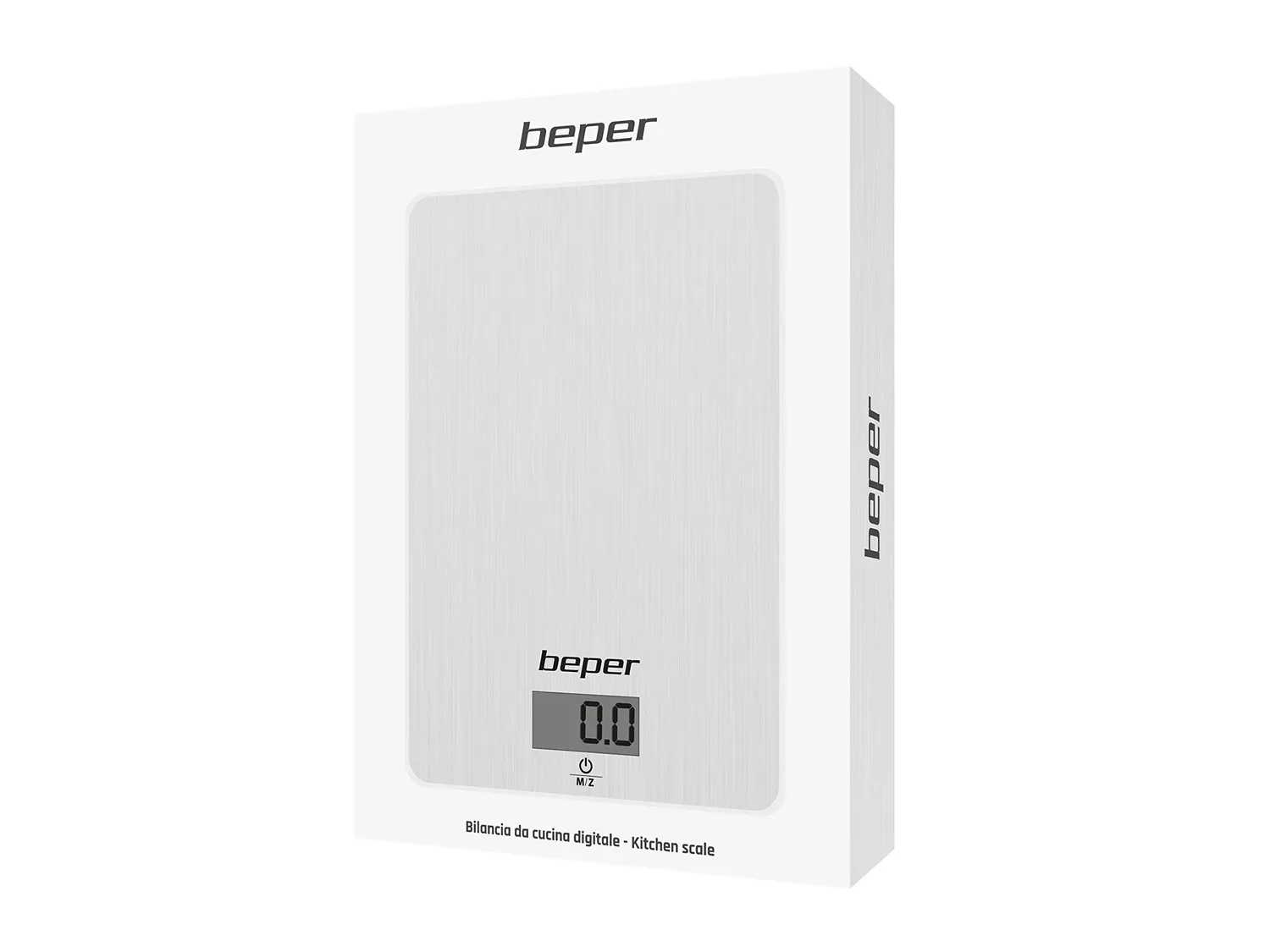 Beper 90.131 Bilancia Cucina Acciaio 5 kg Digitale