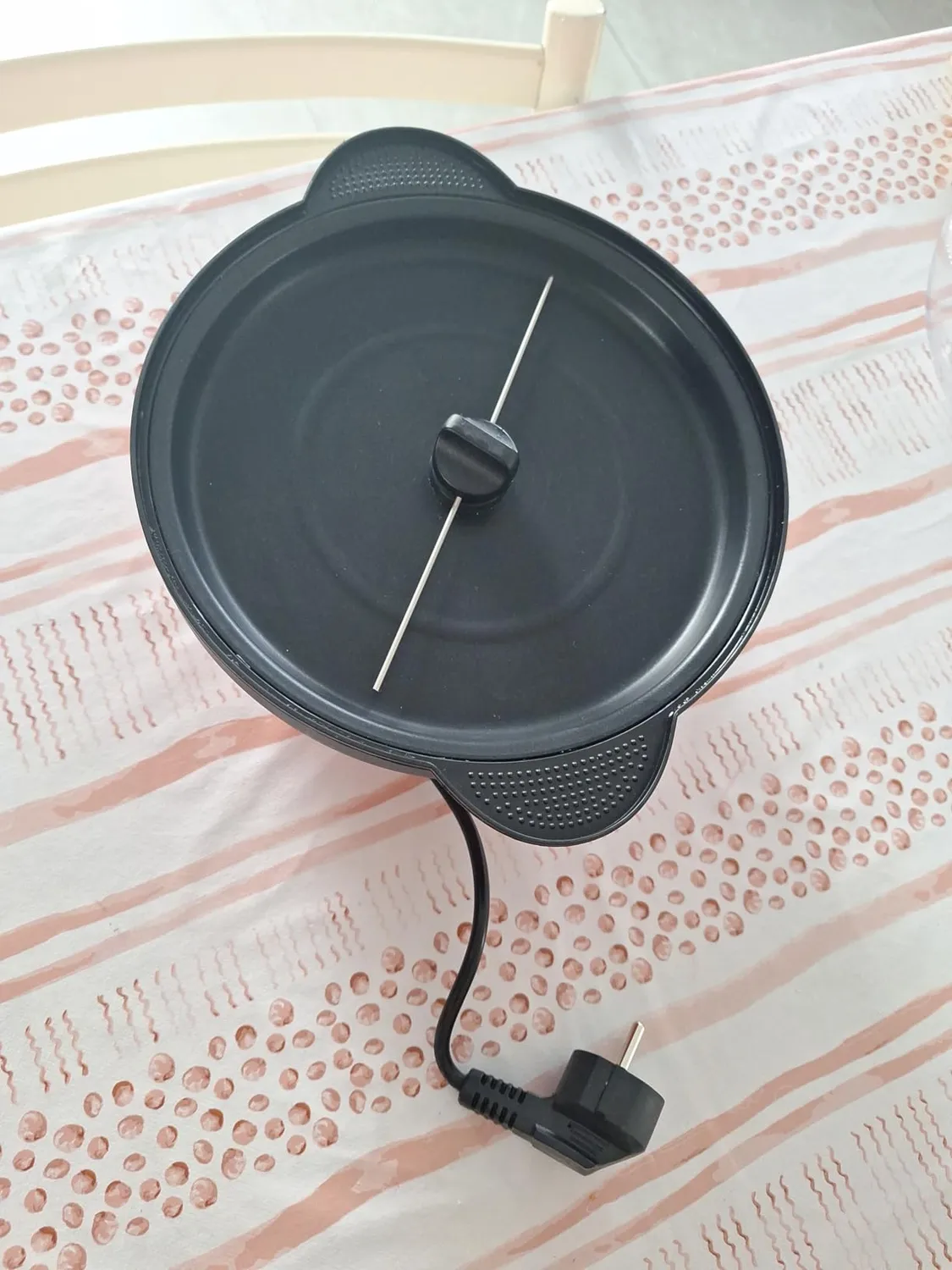 YASHE Macchina Popcorn Elettrica 650W Ciotola 3L Antiaderente