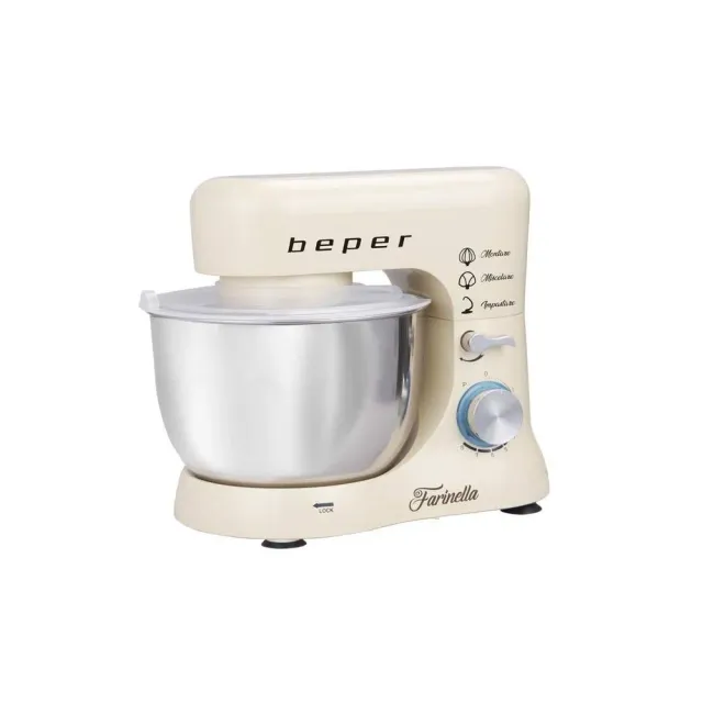 Beper BP.200 Impastatrice Planetaria 4,5L 1000W 8 Velocità