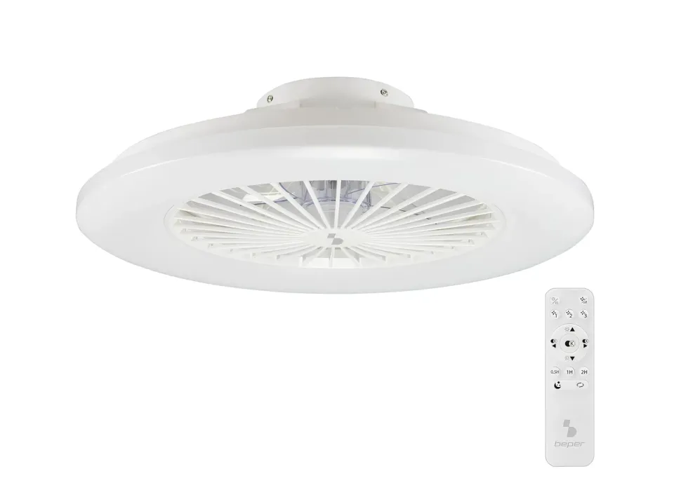 Beper P206VEN640 ventilatore soffitto 50 cm bianco LED