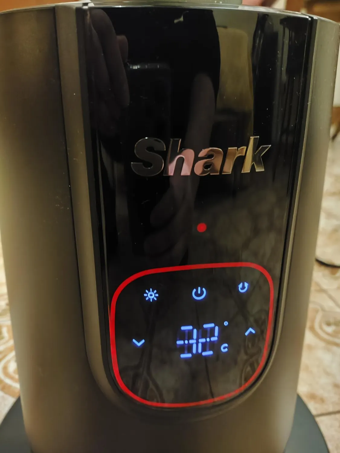 Shark TurboBlade Cool+Heat Ventilatore Caldo Freddo Grigio Oro