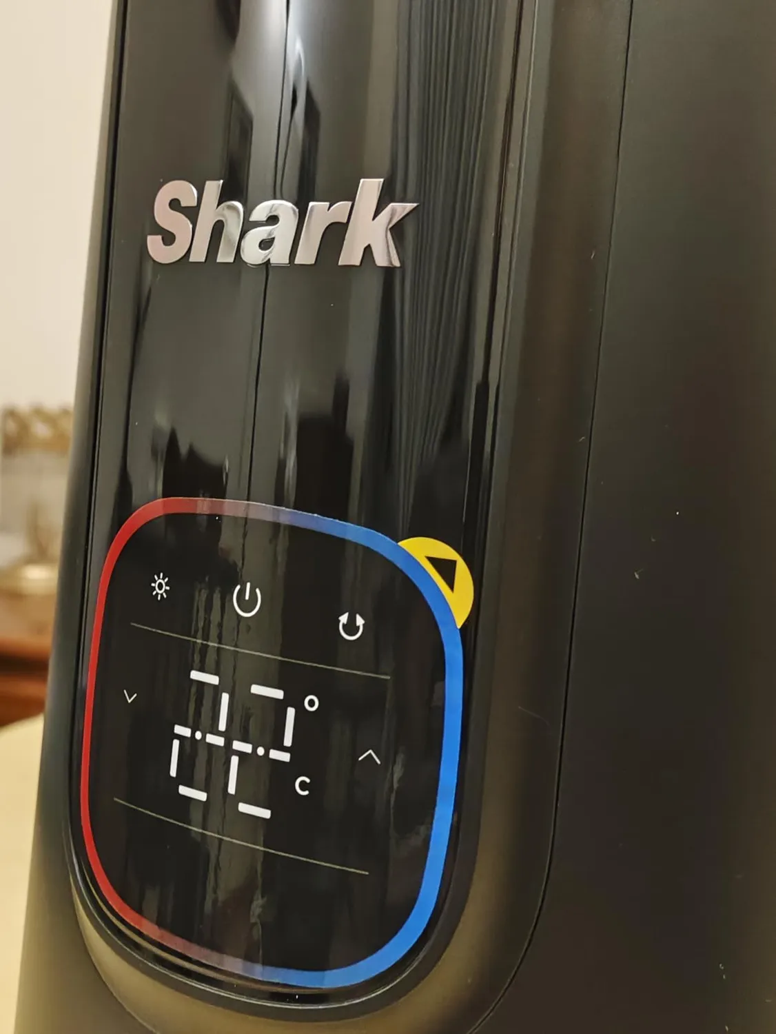Shark TurboBlade Cool+Heat Ventilatore Caldo Freddo Grigio Oro