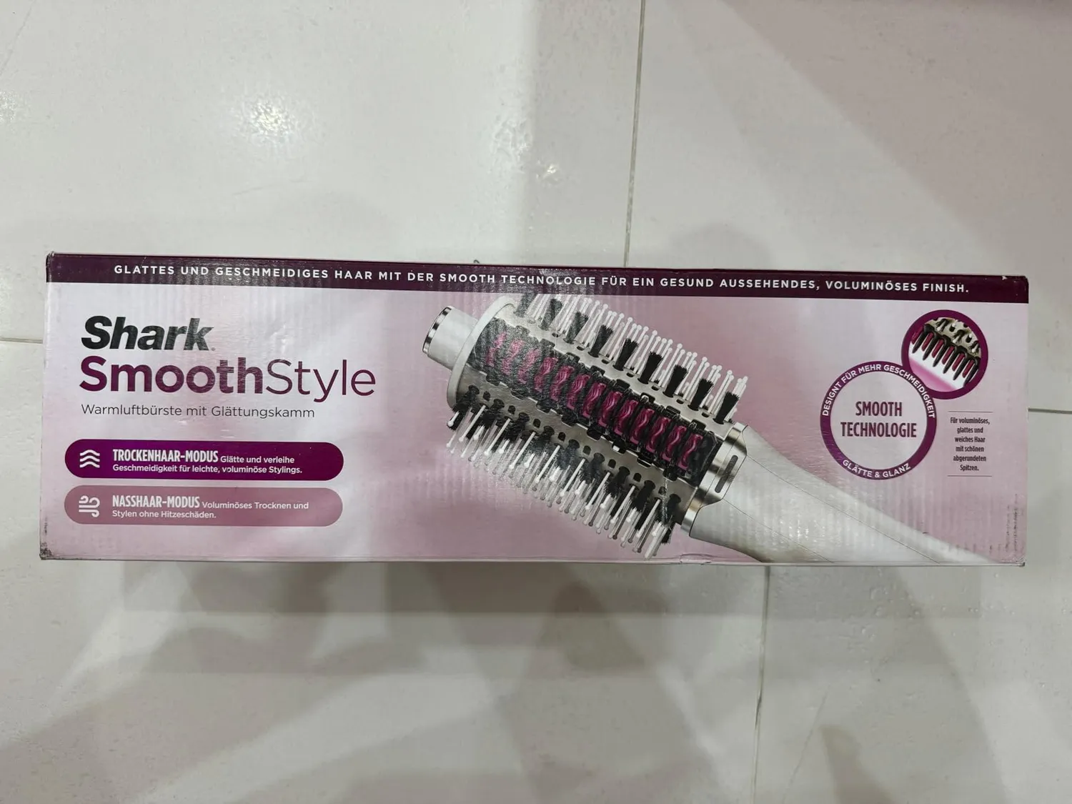 Shark SmoothStyle Spazzola Lisciante Seta Termica