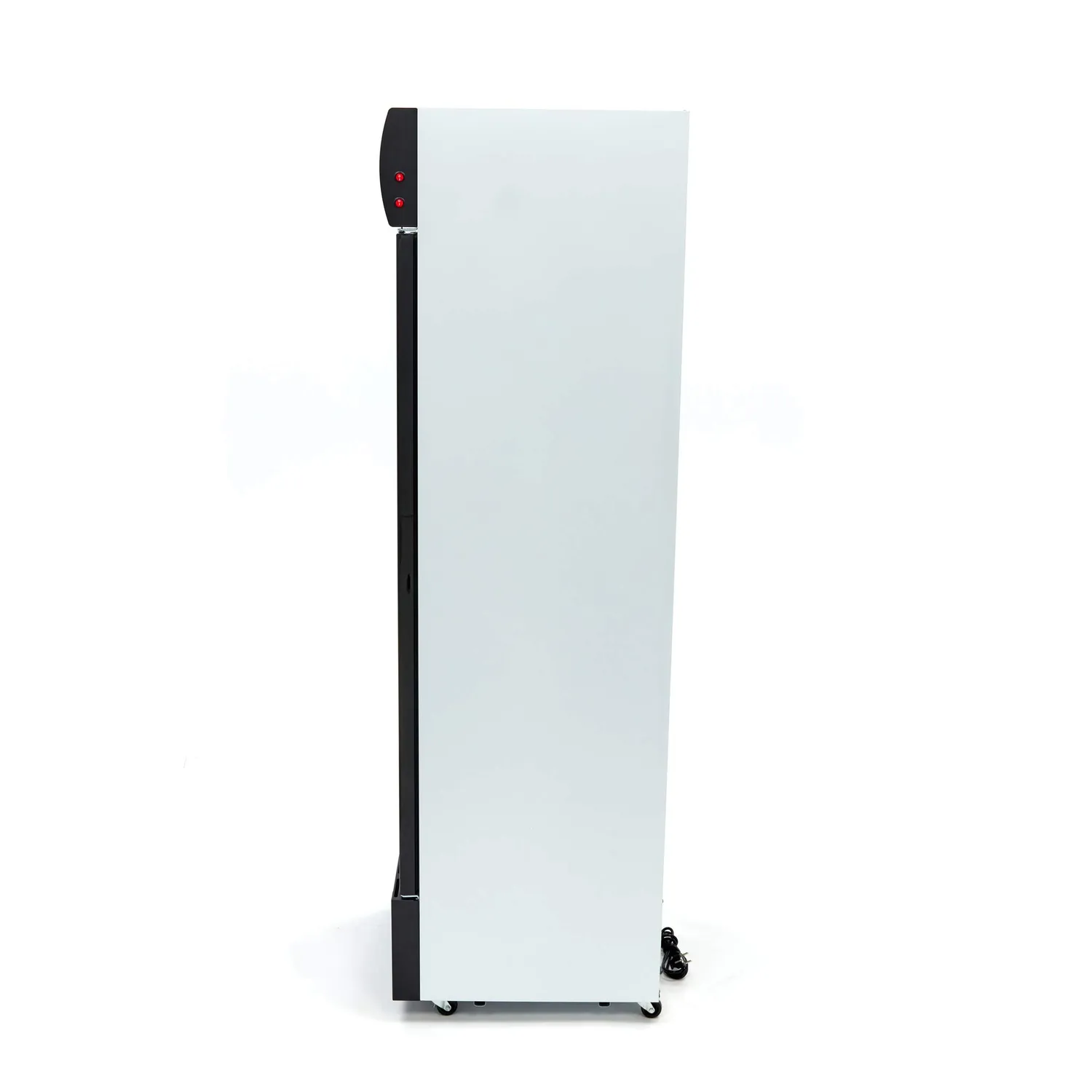 Maxima Frigorifero espositore 360 L porta vetro bianco