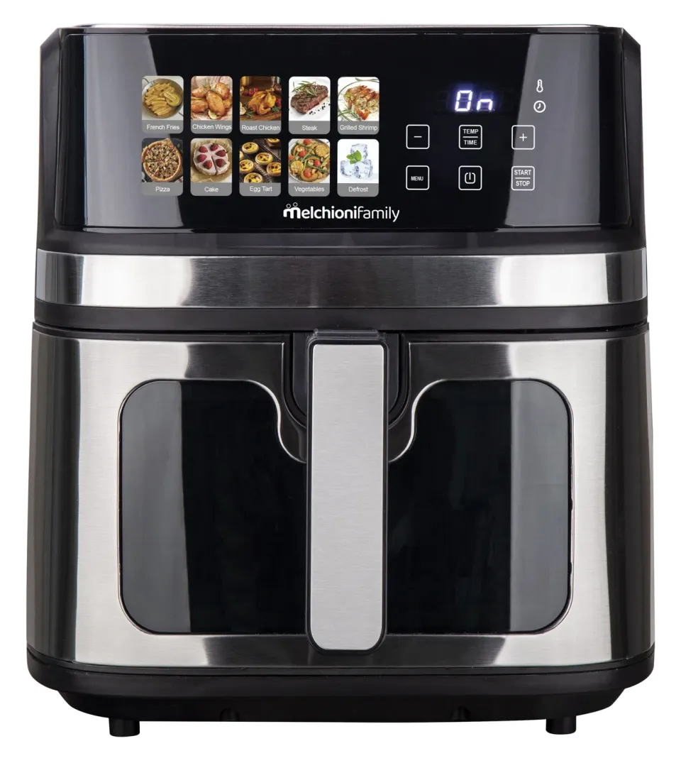 Melchioni Family Gaia Plus friggitrice aria nera 8L 2200W
