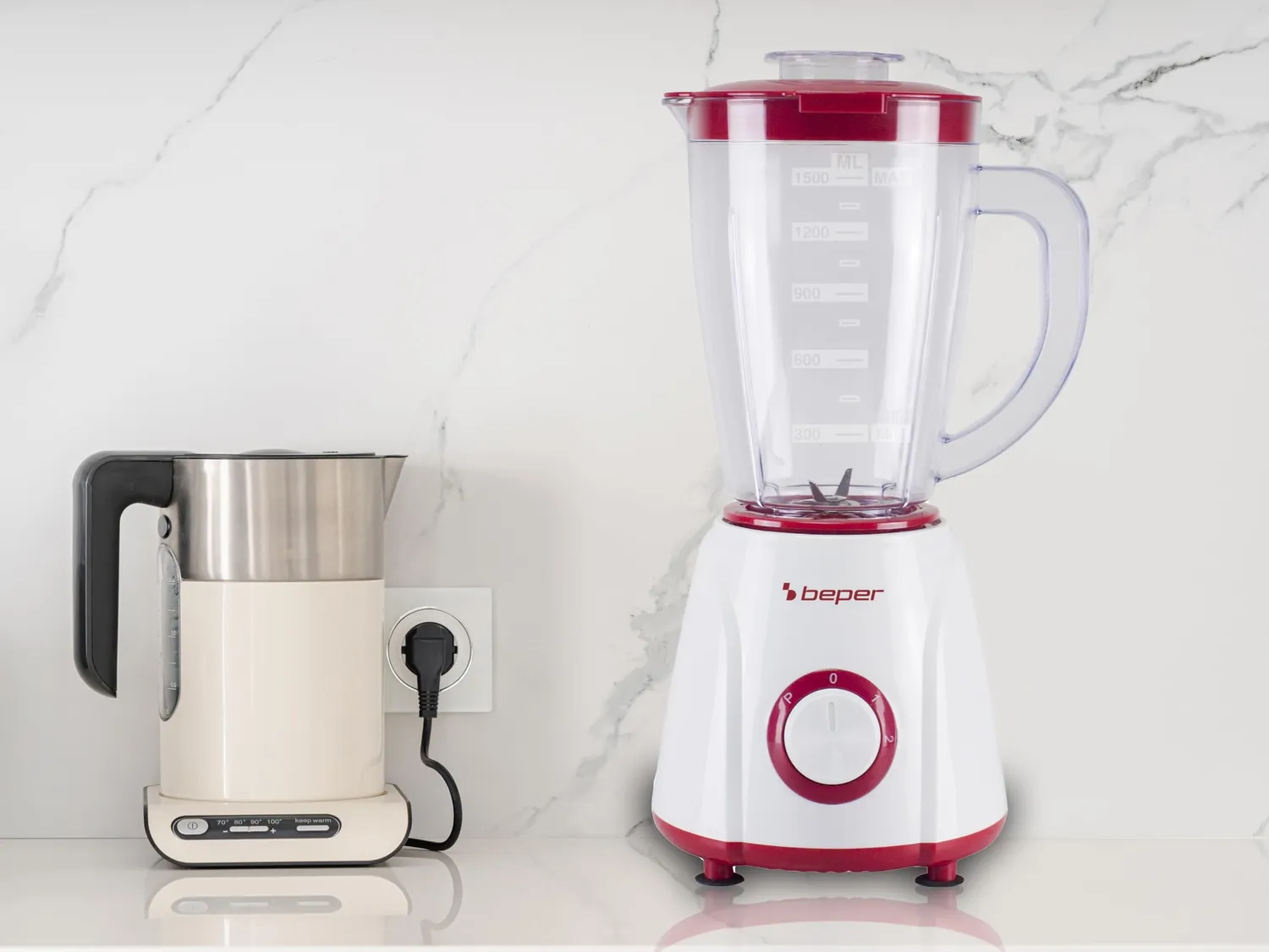 Beper P102FRU501 frullatore tavolo 1,5 L 400 W pulse