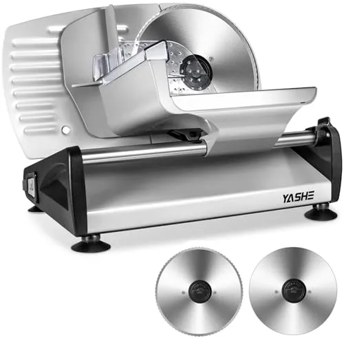 YASHE SL-518 affettatrice elettrica 250W 2 lame
