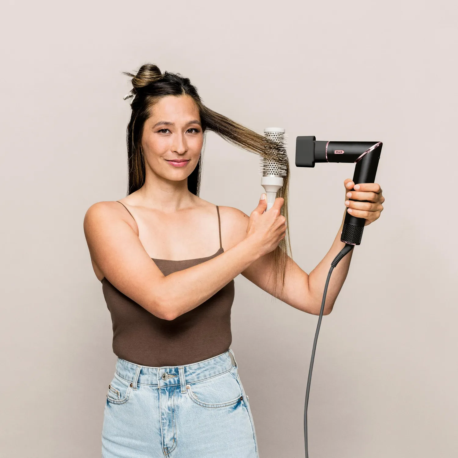 Shark FlexStyle HD440EU styler 5in1 nero oro rosa