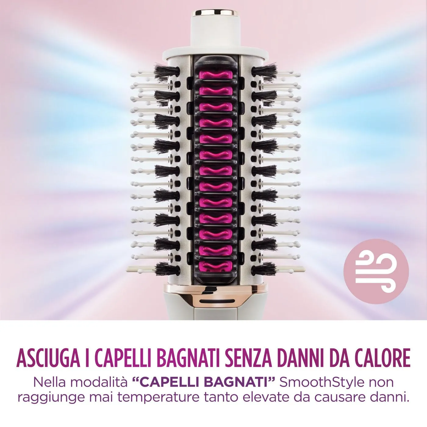 Shark SmoothStyle Spazzola Lisciante Seta Termica