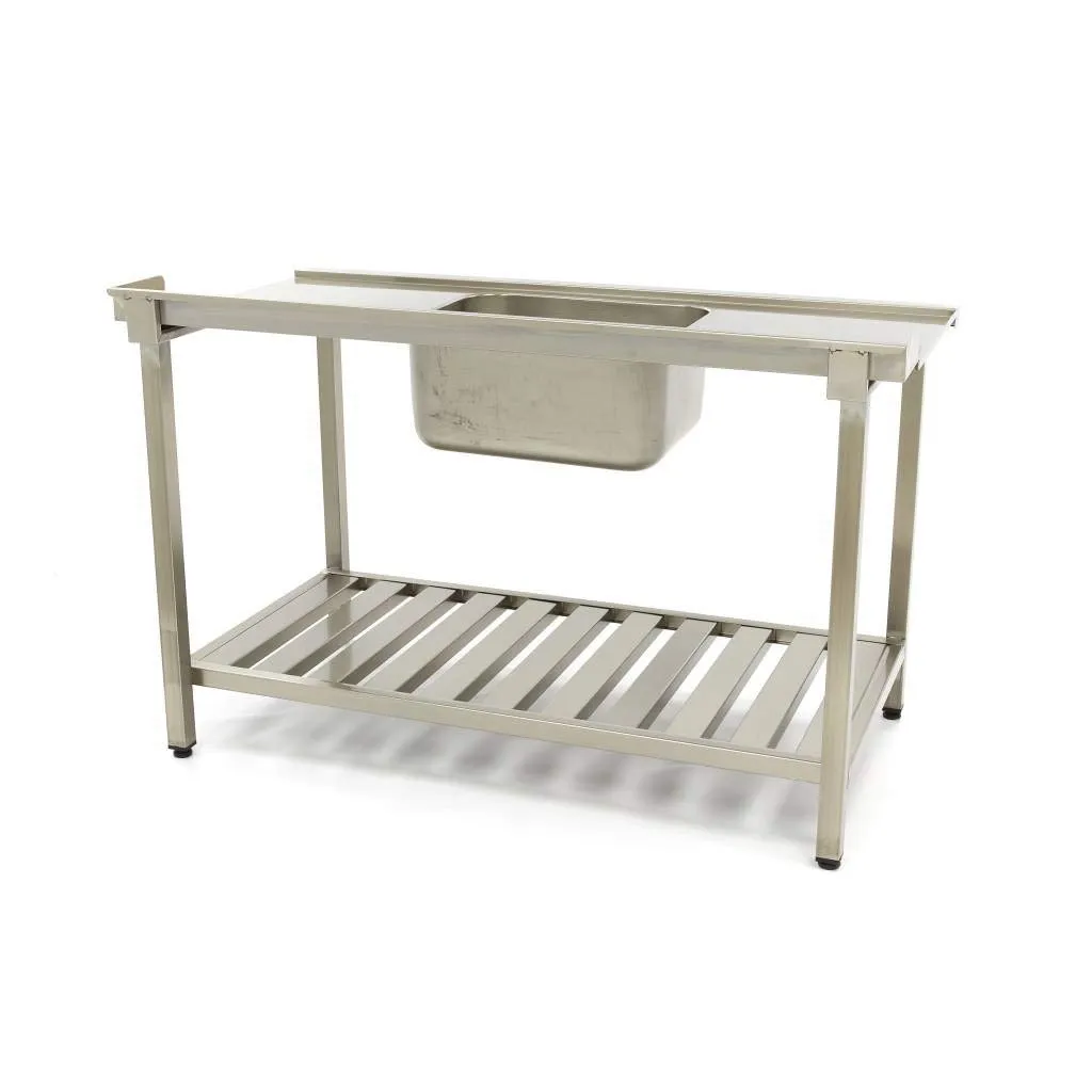 Maxima tavolo entrata lavastoviglie lavello sinistra 1200 inox