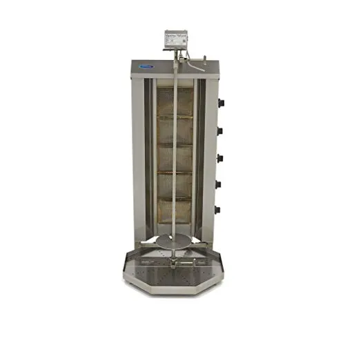 Pizza Maxima Döner Kebab 5 Bruciatori Gas Grill 80 kg