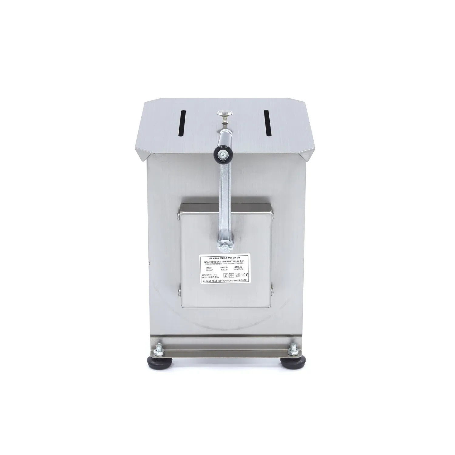 Pizza Maxima 09300441 Mescolatore Carne Inox 15 kg