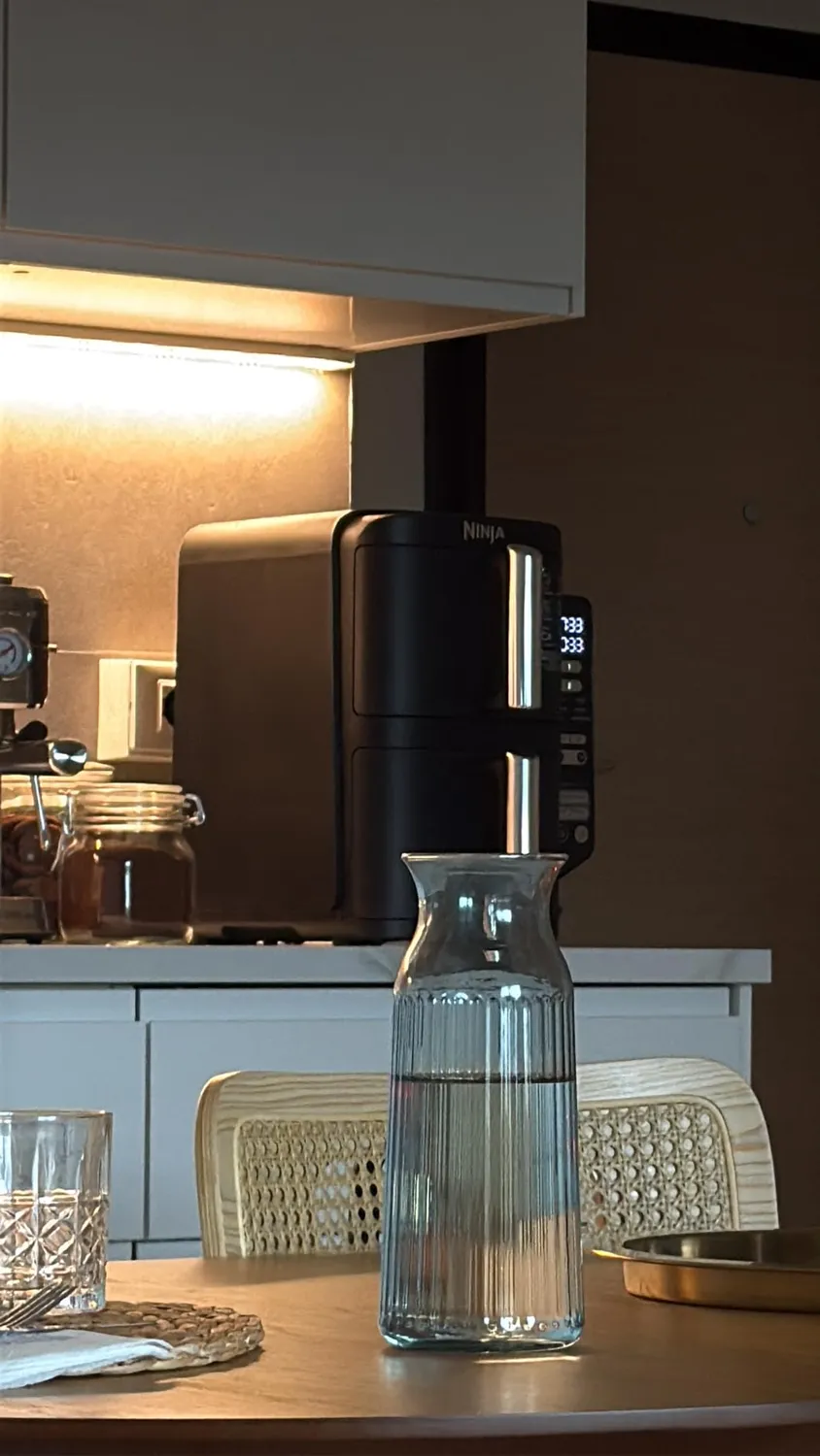 Ninja Double Stack Friggitrice Aria 7,6L Nera 6 Funzioni
