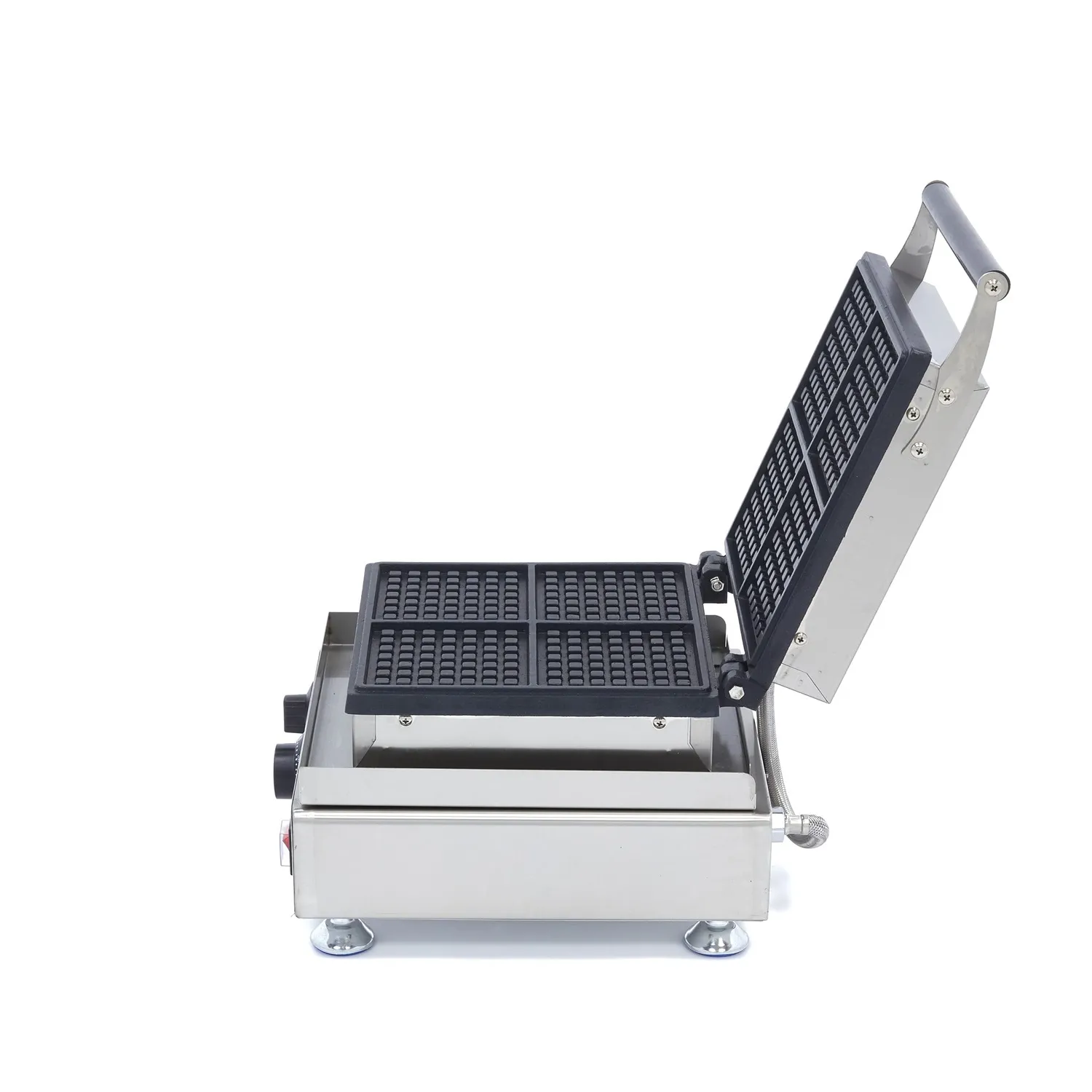 Maxima macchina waffle 4 pezzi mini quadrati antiaderente