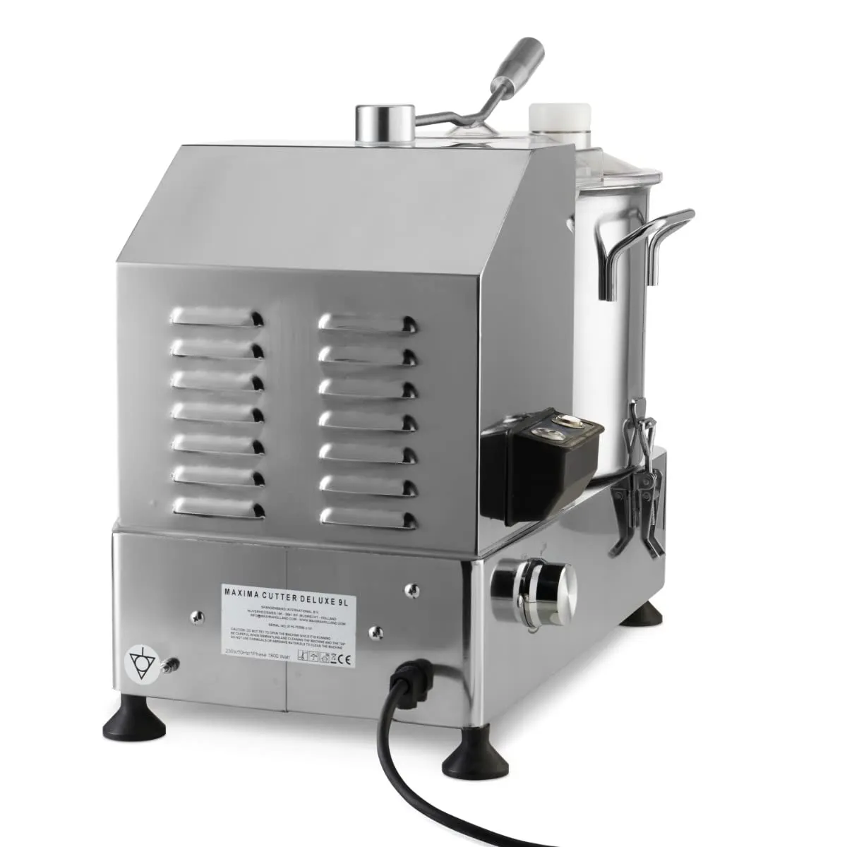 Maxima Cutter 9L robot da cucina 9 litri acciaio inox