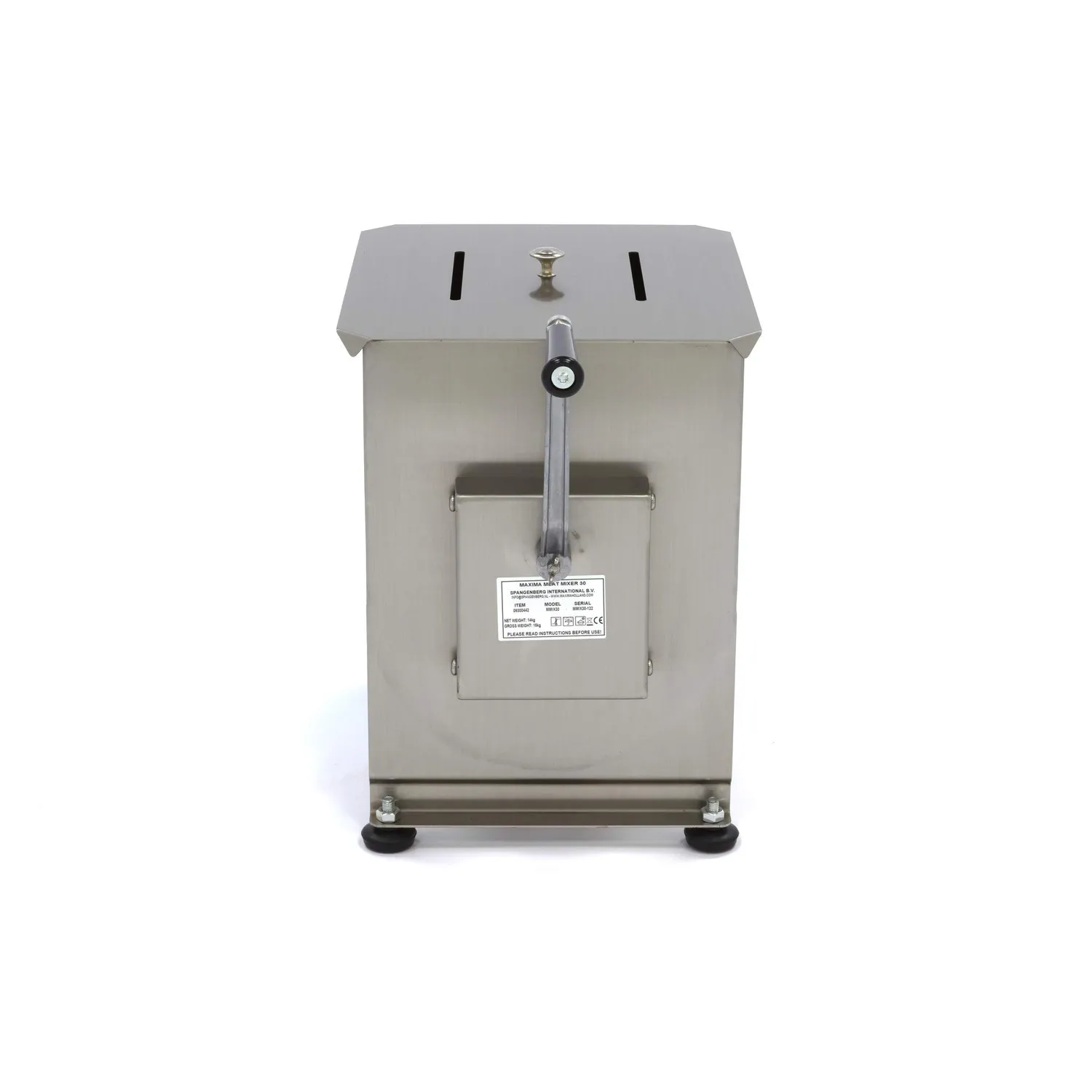 Maxima Miscelatore Carne Manuale 30 L Inox