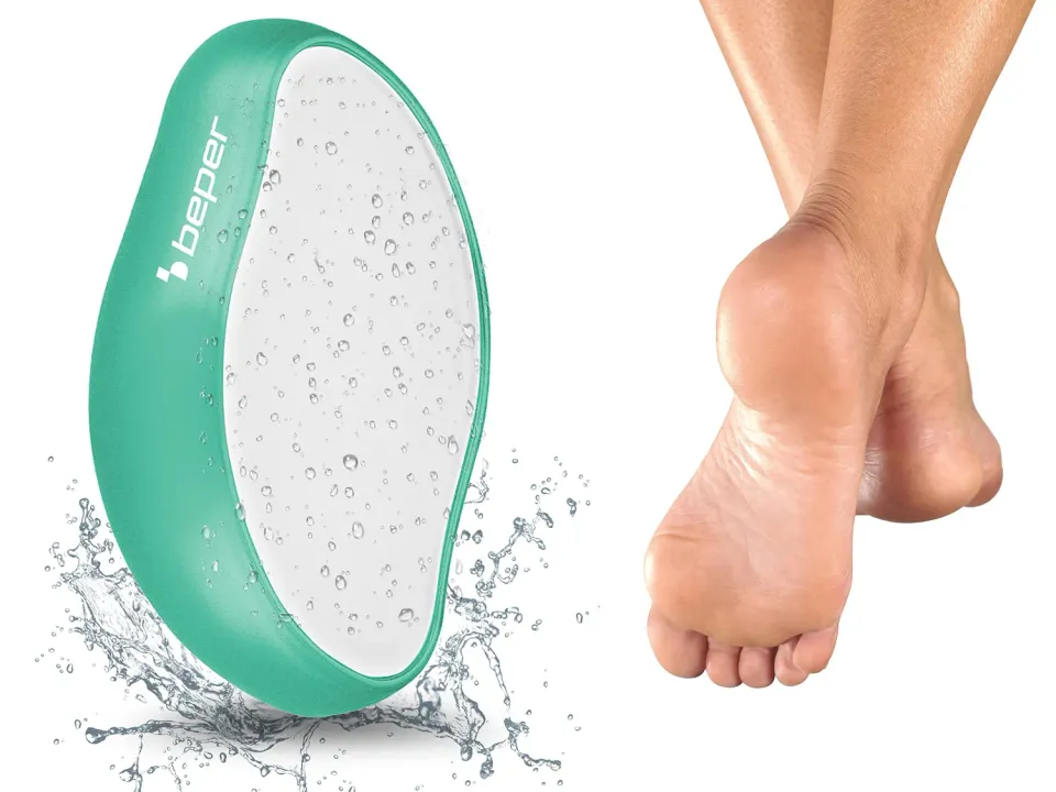 Beper C301ABE200 Raspa Piedi Vetro Microcristalli