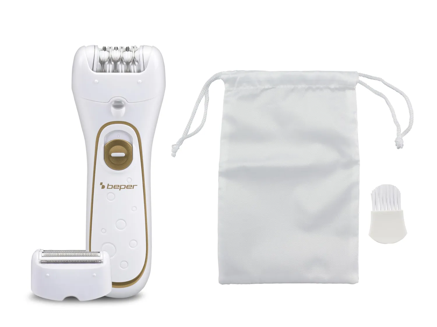 Beper 3BEPI001 Epilatore 2in1 Ricaricabile con Rasoio