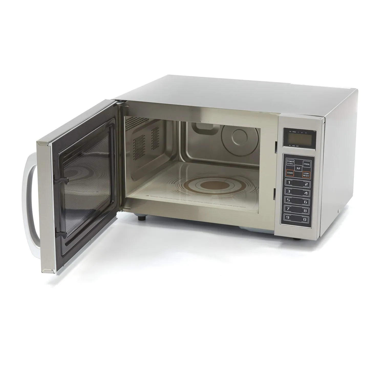 Maxima Microonde Professionale 1000W 20 Programmi Inox