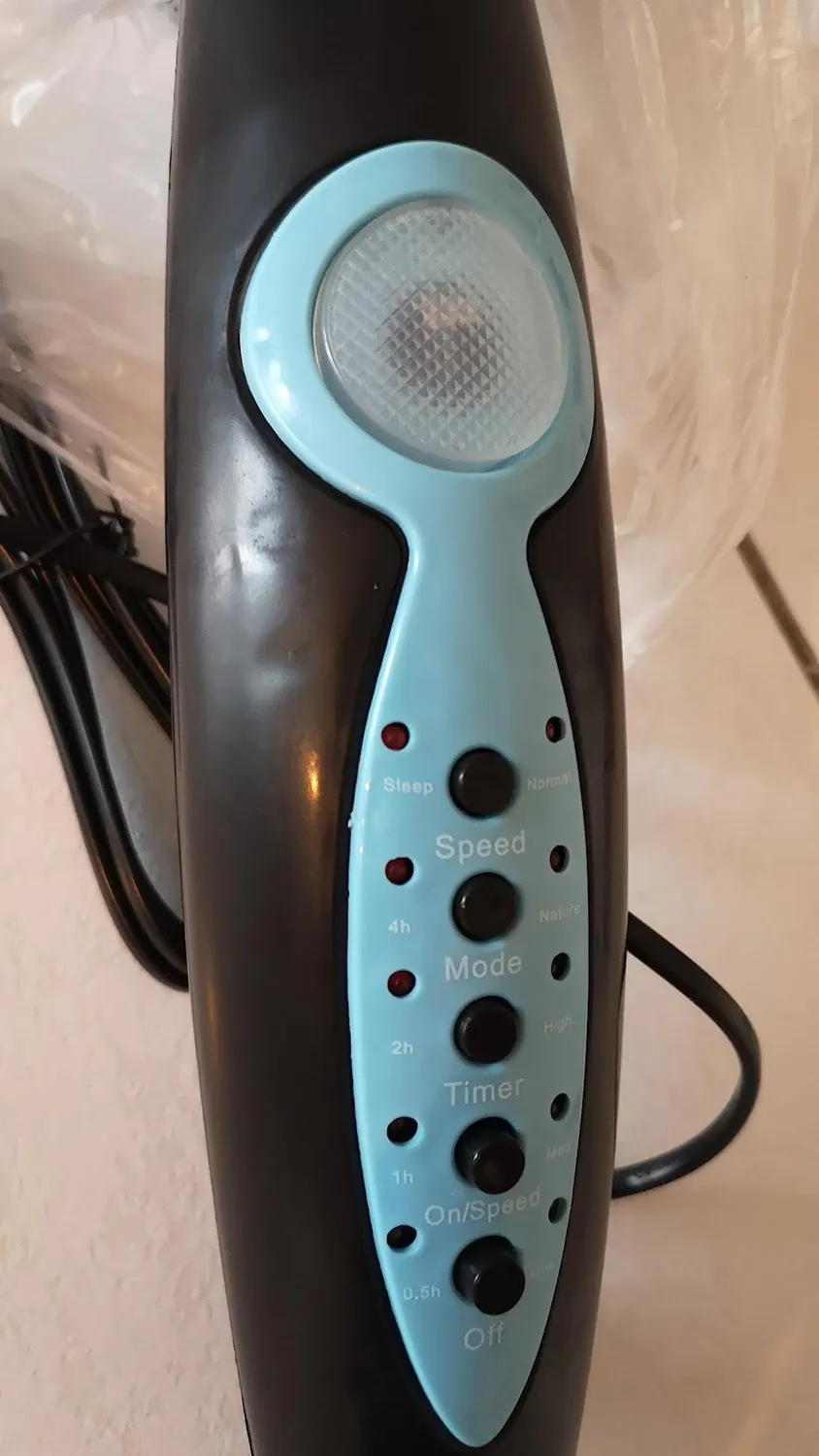 Beper ventilatore a piantana bianco 40 cm telecomando timer