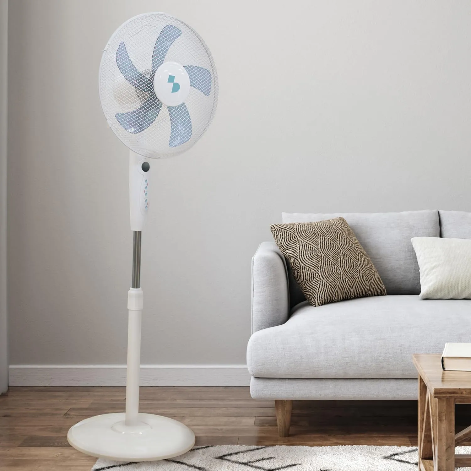 Beper P206VEN133 ventilatore piantana 40cm telecomando 3 velocità
