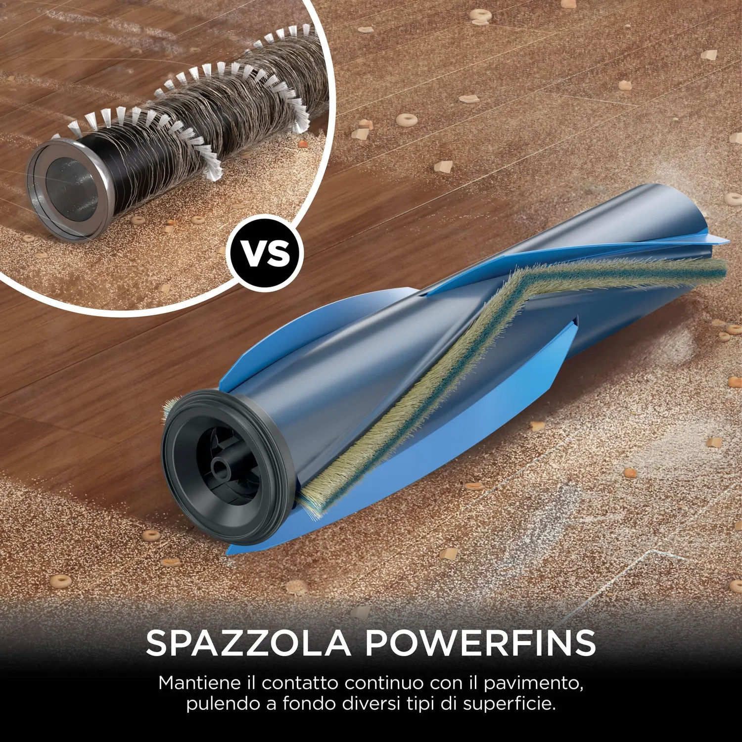 Shark PowerPro Aspirapolvere Senza Filo Blu Standard 50Min