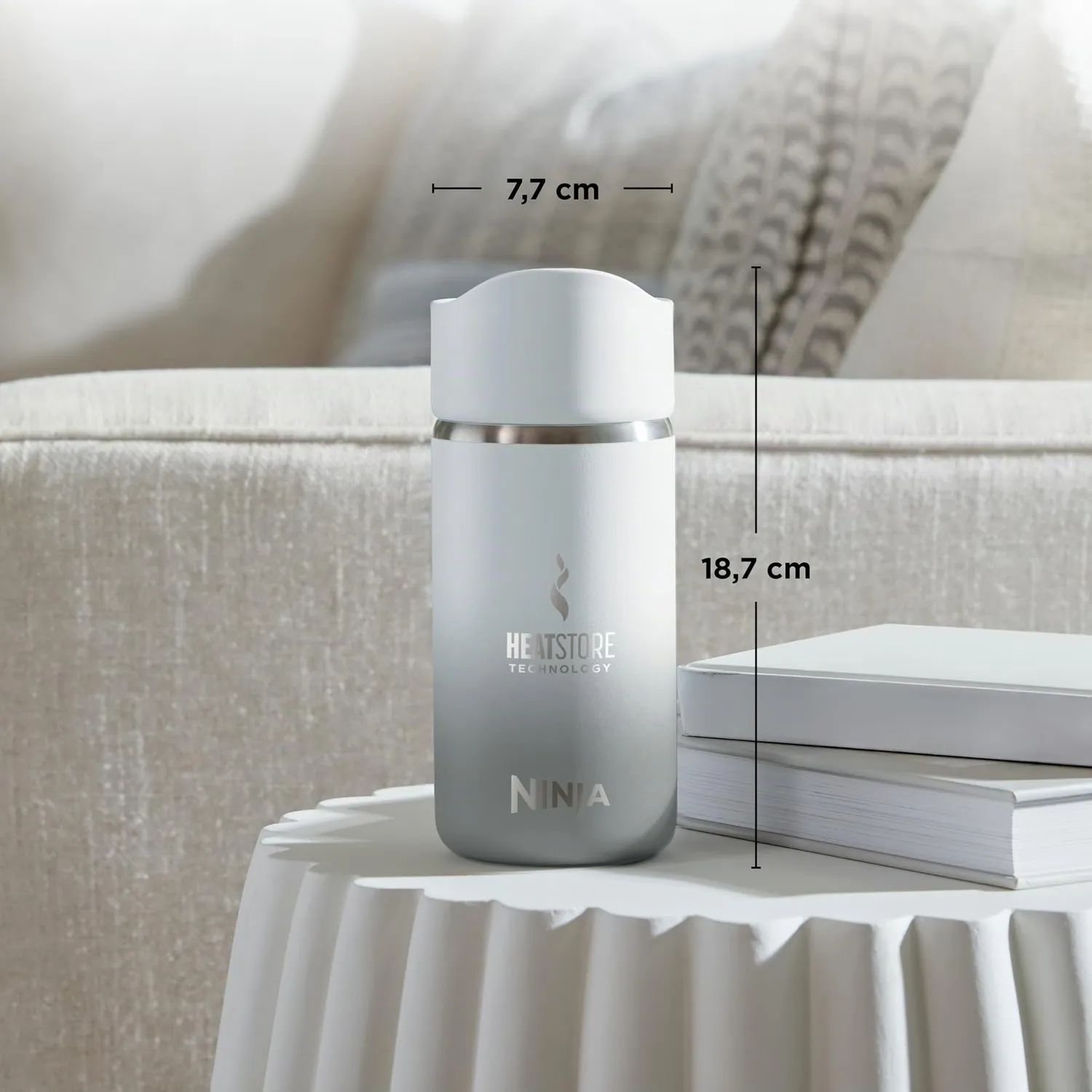 Ninja Sip Perfect DW1203EUUKWH borraccia termica 300 ml bianca