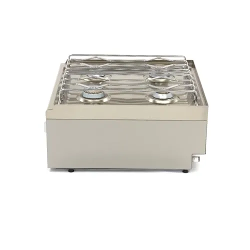 Maxima Piano cottura gas 4 fuochi 60x60 cm 17 kW