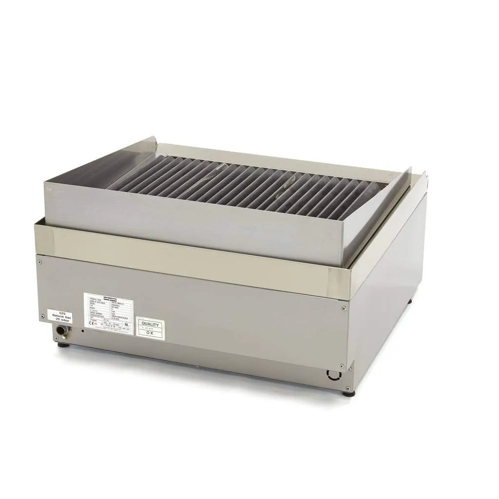 Maxima Commercial Grade Chargrill Gas 60x60 9kW Ghisa