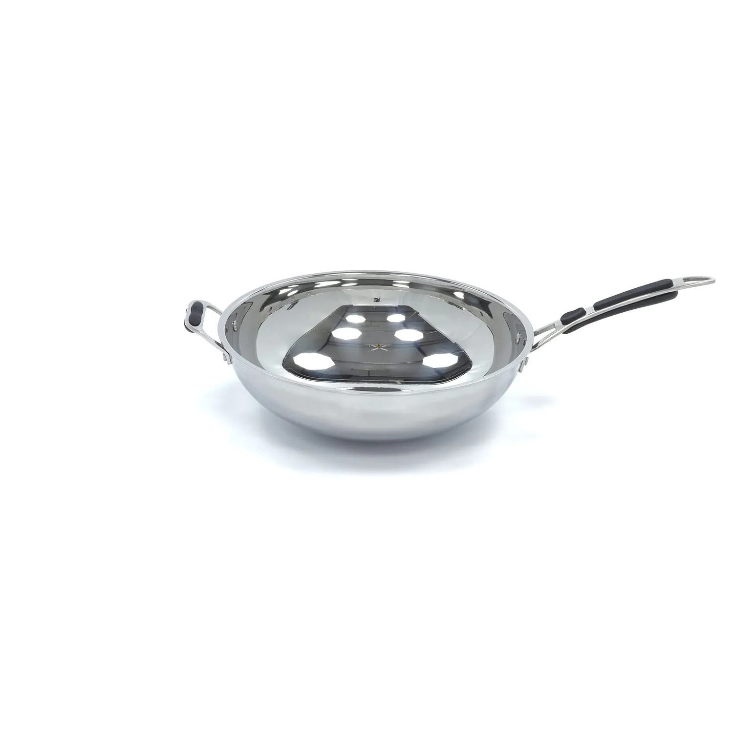Maxima Padella Wok Ø36 cm Inox per Induzione