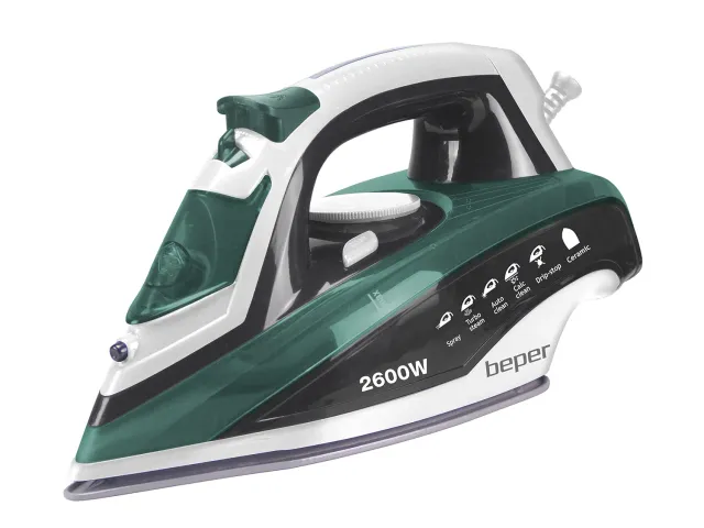 Beper P204FER003 Ferro da Stiro Vapore 2600W 400 ml
