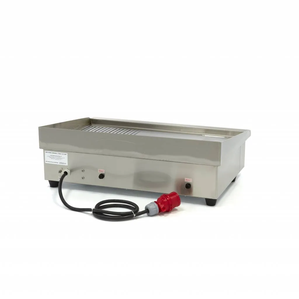 Maxima MGRILL BIG piastra grill 1/2 liscia 1/2 rigata