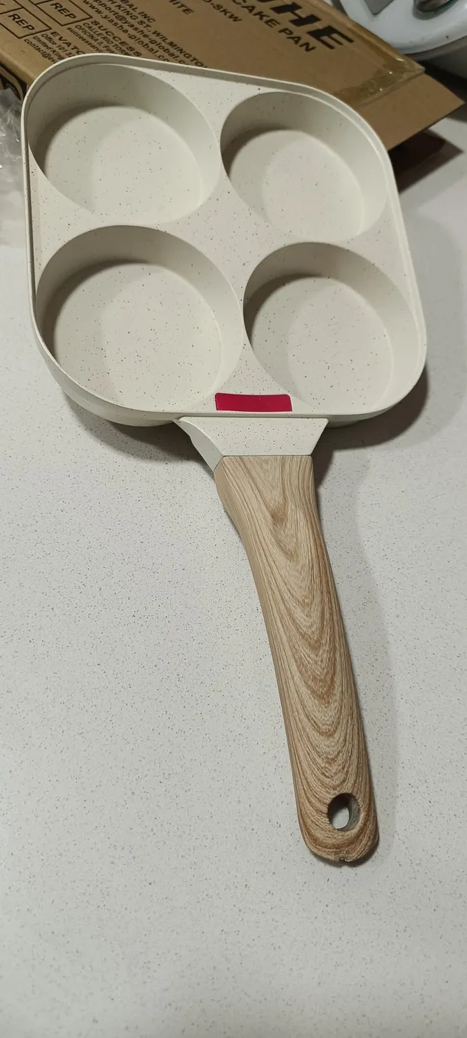 YASHE padella pancake 4 scomparti antiaderente