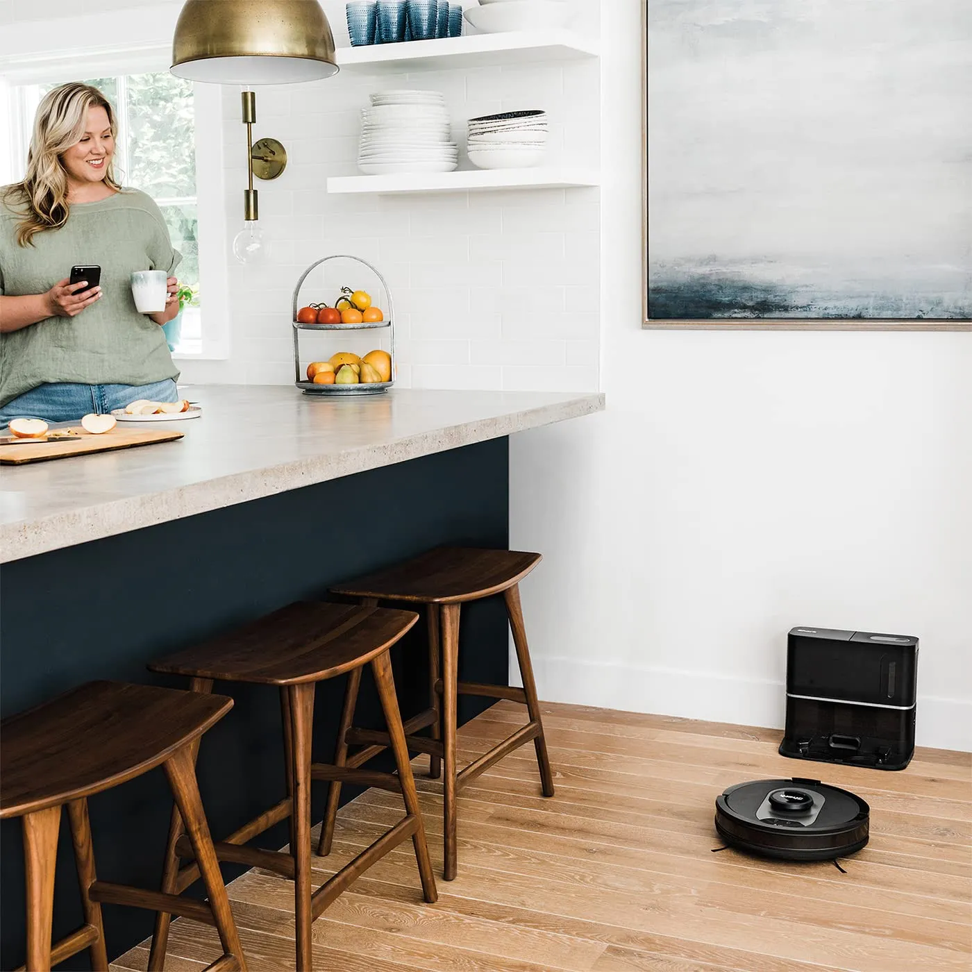Shark AI 360 RV2500SEU Robot Aspirapolvere 120min Base