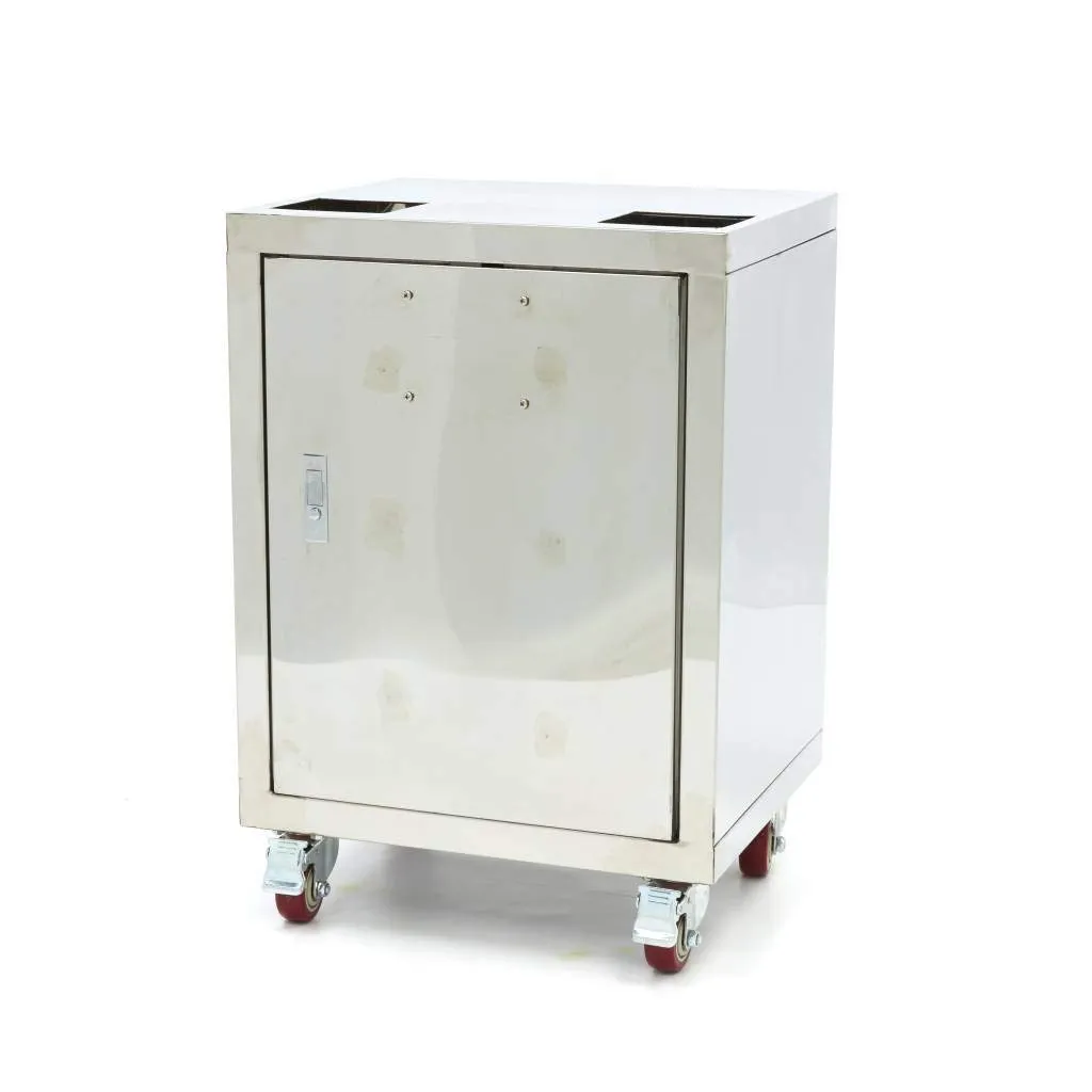 Maxima MAJ-26X MAJ-50X carrello inox con secchio